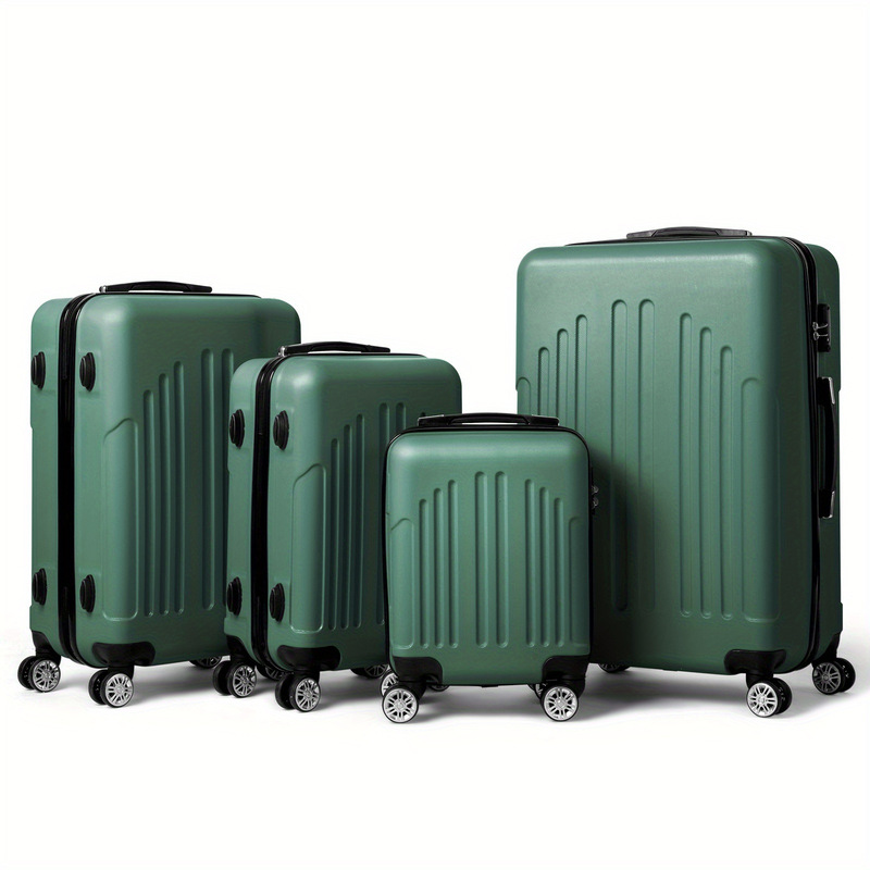 2025 New Cross-Border Dropshipping Luggage Set 4-Piece Lightweight Hard-Sided Rotating Cross-Border Luggage