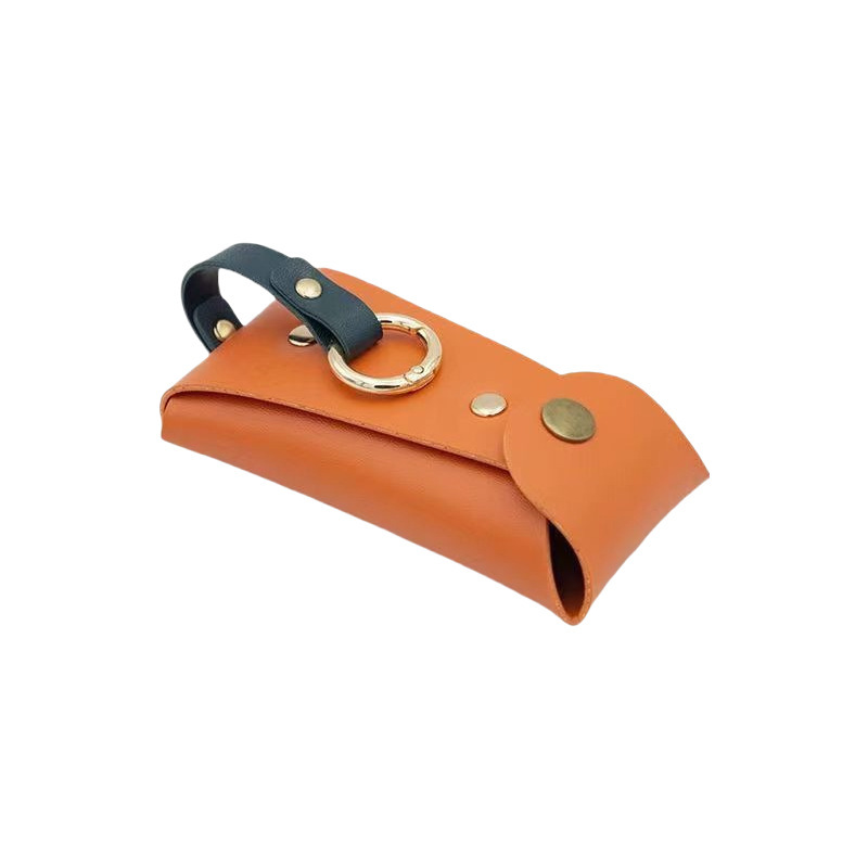 in stock Leather Key Bag Car Key Storage Bag Portable Key Bag