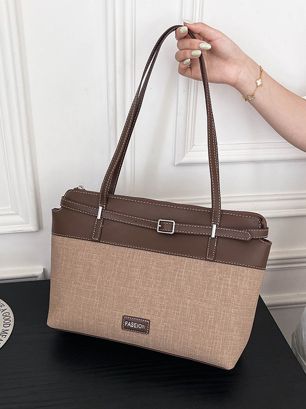 Comercio exterior nueva bolsa de viaje para mujeres de gran capacidad cinturón hebilla de ocio viento colisión de color bolso de hombro de mano