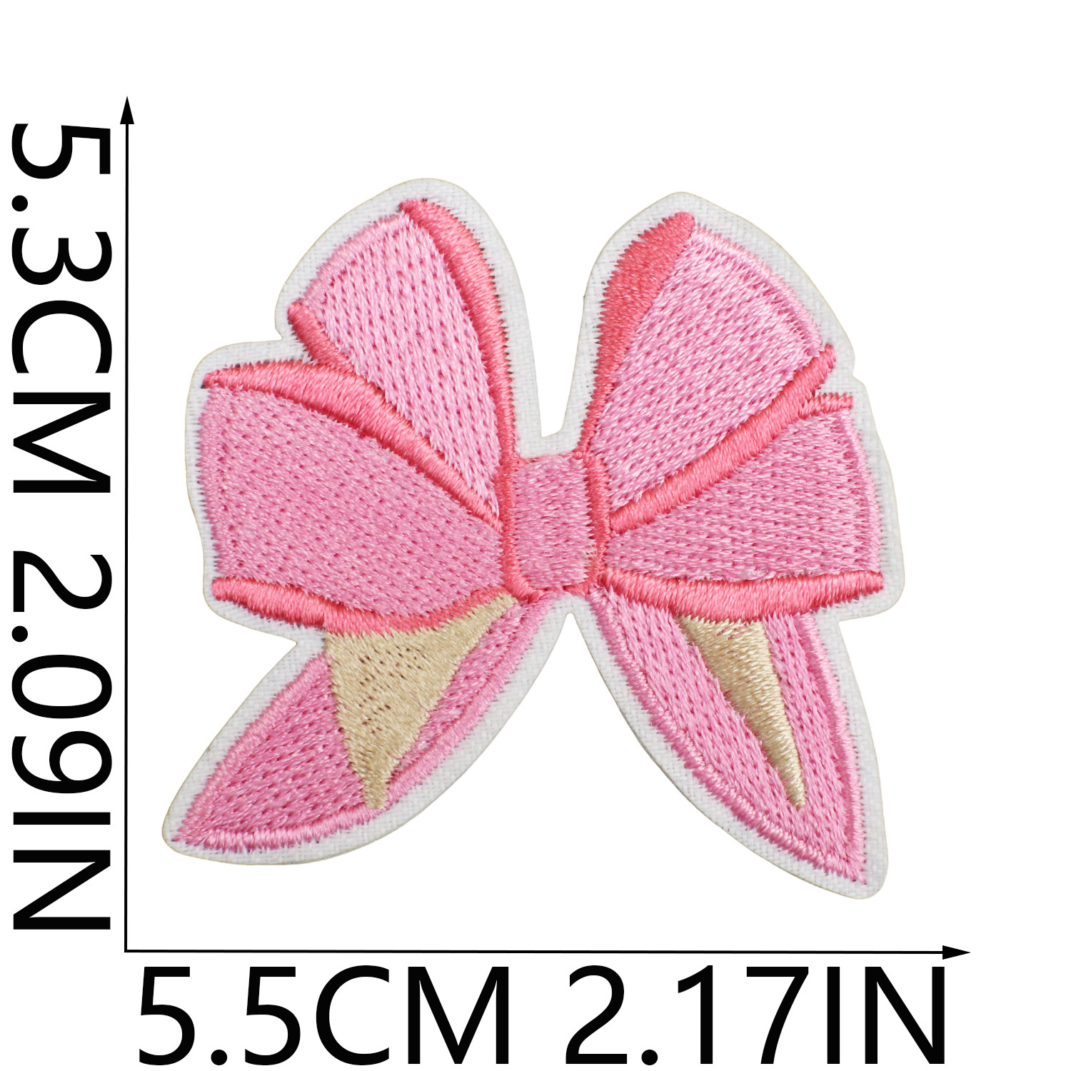 3g Weight Clothing Sticker Patches Classification 1 Piece Quantity Dacron thread Material Bow Knot Pattern Casual, Elegant, Lady Style Embroidery Craft 1 Piece Casual Elegant Lady Bow Knot Dacron Thread Clothing Sticker Patches 12