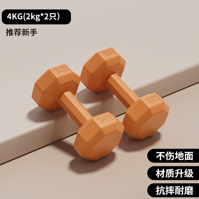 厂家直供哑铃女士健身器材家用瘦肚子杠铃壶铃儿童青少年女小哑铃|undefined