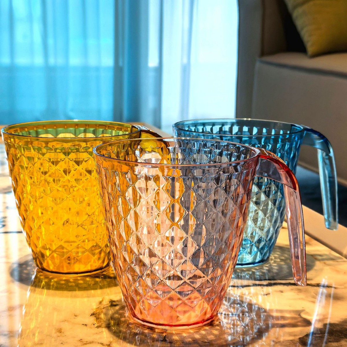 Bicchiere da bagno in plastica portaspazzolino per coppie_voghion.com