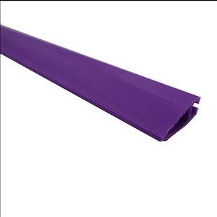 Pvc Profile Pvc Extruded Plastic Strip Wire Trough Edge Banding Anti-Collision Corner Protector Hard Pvc Plastic Profile