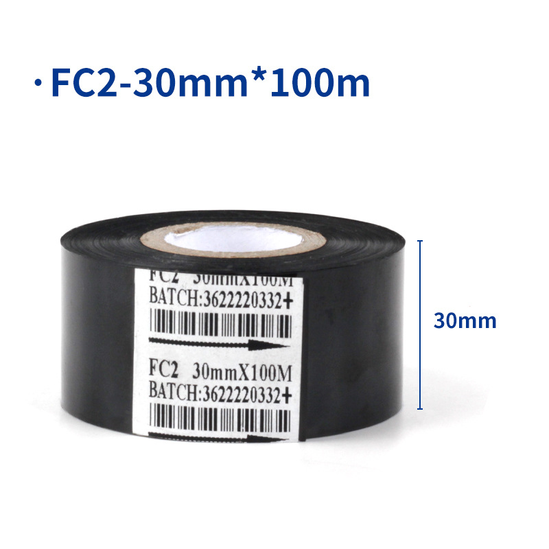 Sakura fabricante fecha cinta de codificación FC1FC2FC3 máquina de codificación cinta transferencia térmica 25*100 cinta negra