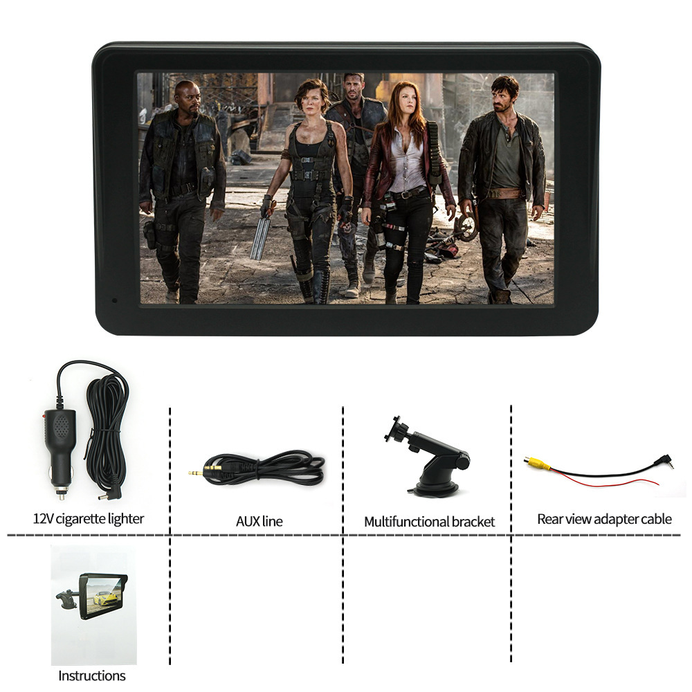 7-inch car MP5 portable interconnected wireless Carplay Android AUTO HD large screen PND car navigation