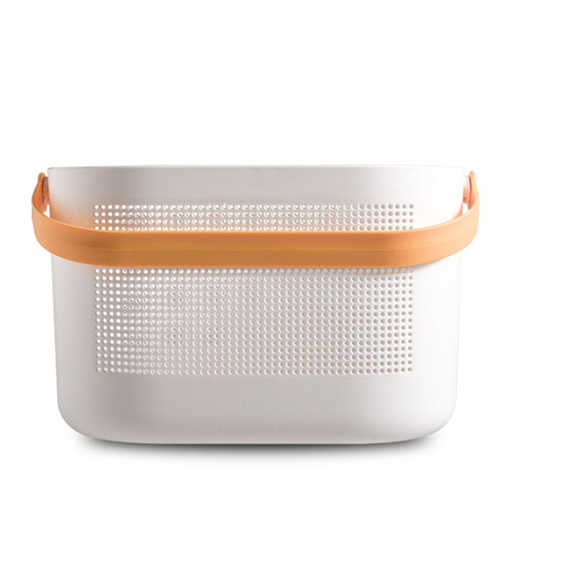Cesta de baño de plástico de estilo japonés artículos de tocador canasta de almacenamiento canasta de baño portátil canasta de baño grande cesta de baño hueca