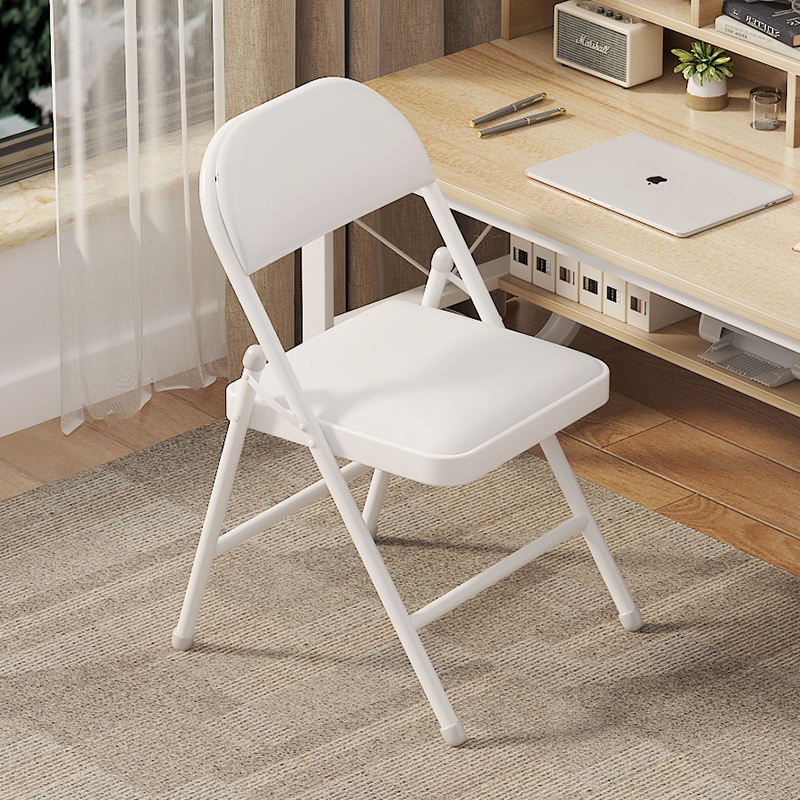 두꺼운 철판 베이스, 이중층 스폰지, 흰색 다리 및 흰색 표면