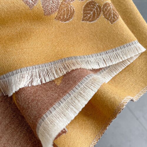  new autumn and winter air-conditioned room shawl European and American style imitation cashmere scarf for women double-sided two-color thickened windproof scarf