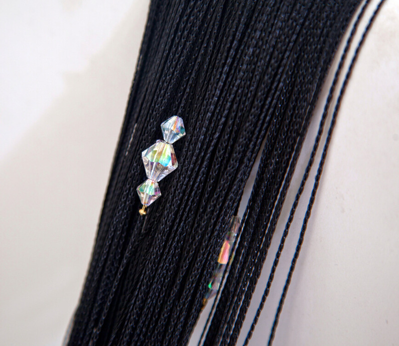 Crystal 3 beads line curtain curtain finished bead curtain AliExpress ebay Amazon foreign trade partition curtain Crystal 3 beads line curtain curtain finished bead curtain AliExpress ebay Amazon foreign trade partition curtain