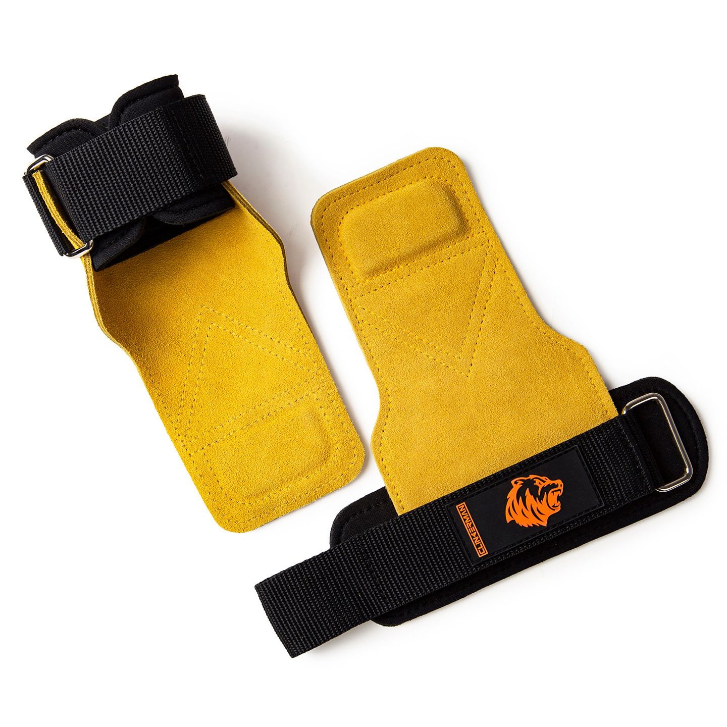 protector de estiramiento resistente de silicona cuero de vaca resistente al estiramiento duro cinturón de protección de la palma de acondicionamiento físico cinturón auxiliar de protección de la palma de la mano