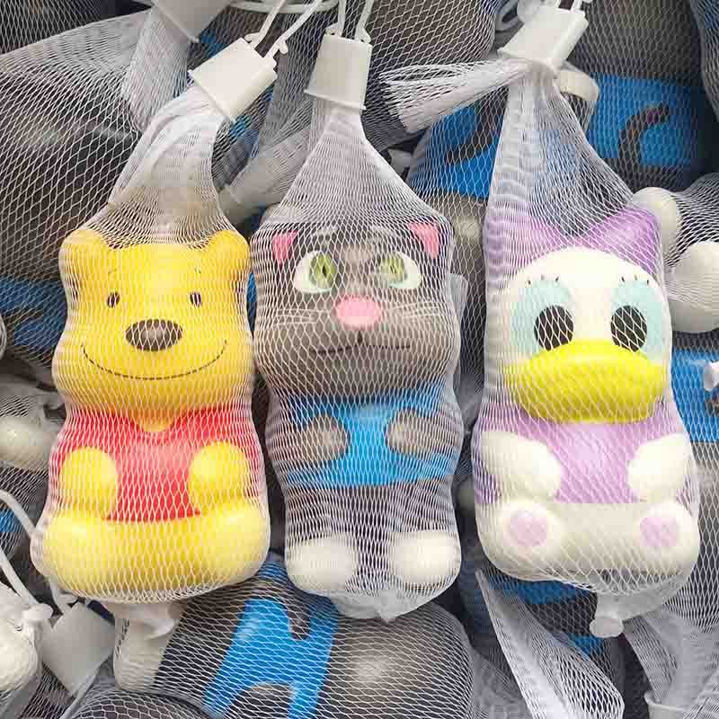 다이시베어 3종 혼합모 8cm [메쉬백]