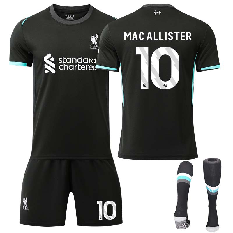 2425 Liverpool fuera de casa 11 Salah camiseta set 66 Arnold 3 Endo Air 9 Firmino camiseta de fútbol