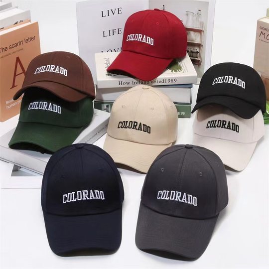 Baseball cap for women 2024 New style hat deep top wide brim big head circumference peaked cap face-looking small sun hat sun hat