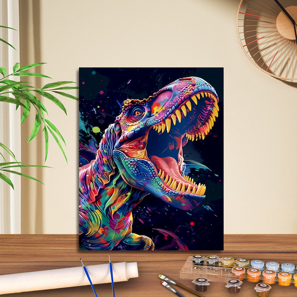 Transfronterizo jitdiy agente de pintura al óleo digital fabricantes al por mayor puestos de pintura al óleo artesanal pintura decorativa Amazon relleno de color