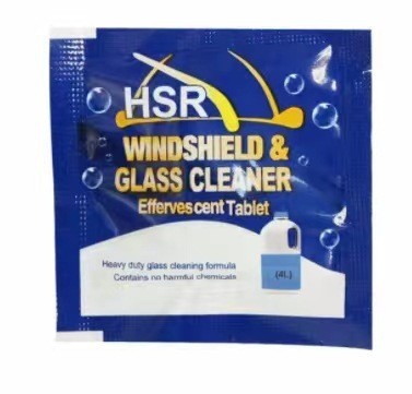 Solid glass water car wiper wiper water effervescent tablets concentrated winter powerful decontamination liquid wiper essence