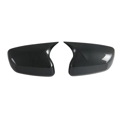 Suitable for Toyota 2026 Rav4 Door Handle, Fuel Tank Cover, Front and Rear Fog Light Mirror Cover, Modified Body Decoration Parts (Other Automotive Exterior Supplies) - rear-view-mirror-cover-horn-carbon-fiber-pattern