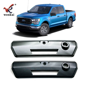 21-22 Ford F150 Arxa Baqaj Qapağı Qolu Çərçivəsi, Gövdə Stikeri Aksesuarları Qoruyucu Örtük