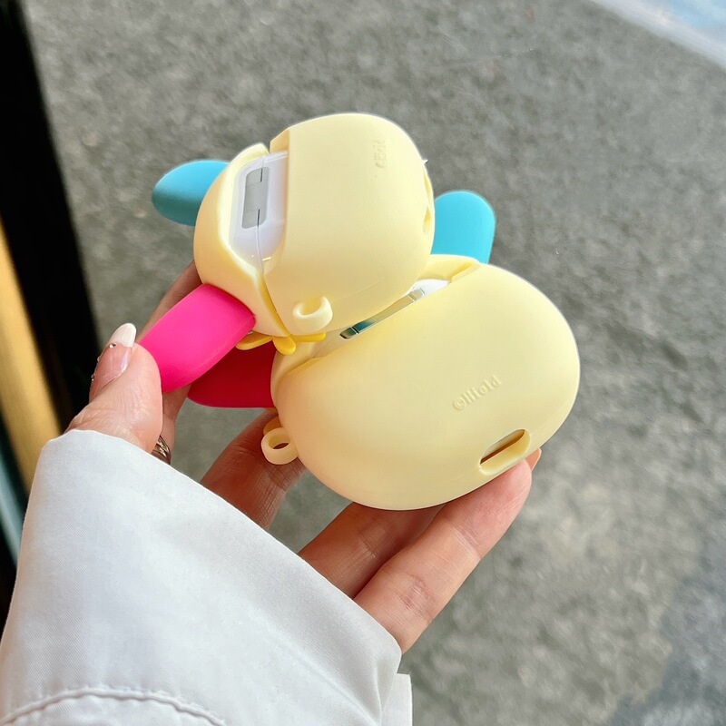 フラワーバニー airpods pro Apple Bluetooth ヘッドフォンケース 2/3/4 世代漫画サンリオ保護カバーかわいい|undefined