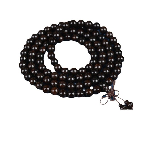 Ebony Buddhist beads bracelet 108 pieces Purple sandalwood prayer beads bracelet submerged wooden toy manufacturer wholesale bracelet