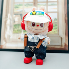 ラブブベビー服第一世代と第二世代2025着用可能ラブブ服アクセサリーセットビニールぬいぐるみアクセサリー
