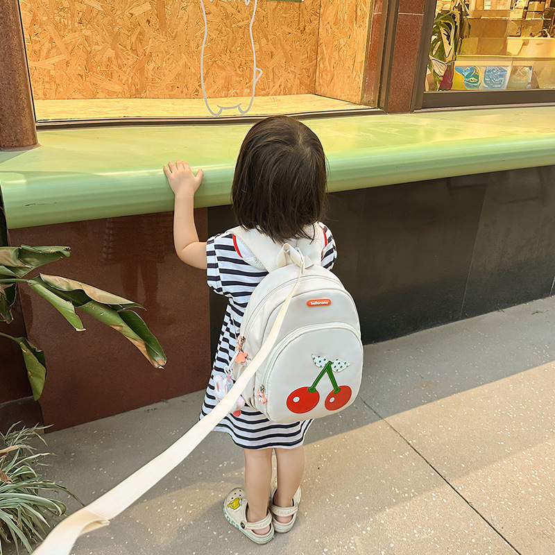Mochila infantil anti-perdida, nueva mochila transpirable de dibujos animados, preescolar, 3 años, 5 años, mochila ligera para niñas.
