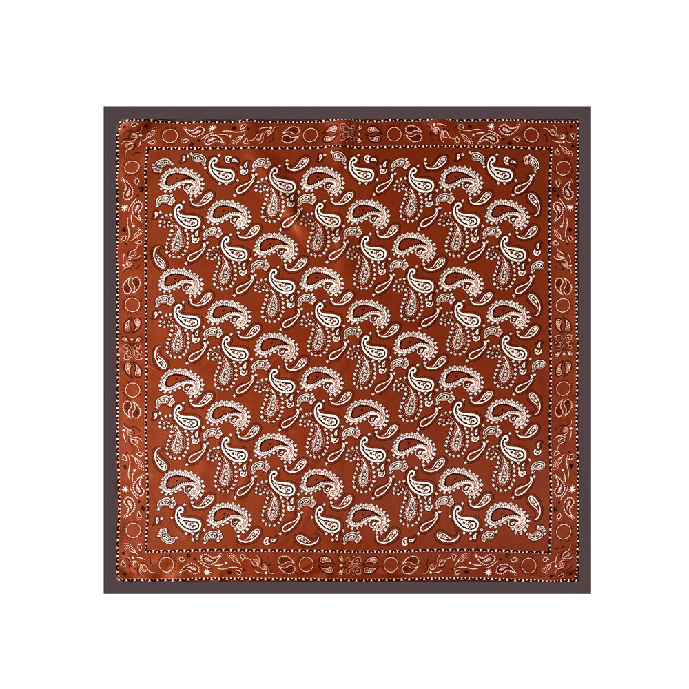 Women's Elegant Simple Style Geometric Solid Color Polyester Silk Scarf display picture 14