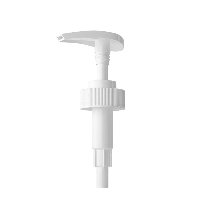 24mm/28mm cabeza de la bomba de loción blanca cabeza de la bomba de prensa personalizada LW0201-E de fábrica al por mayor