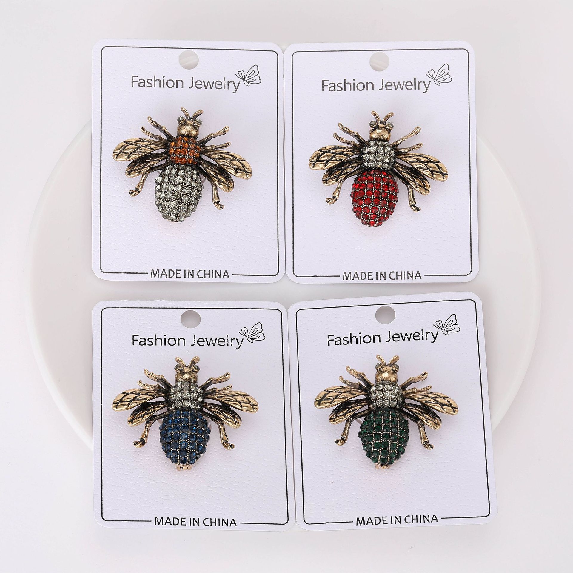 15g Weight Rhinestones Inlay Material Brooches Classification Banquet, Party Occasion Alloy Material All Seasons Season Women's Gender Elegant, Vintage Style Style Elegant Vintage Style Pin Alloy Rhinestones Women's Brooches 1