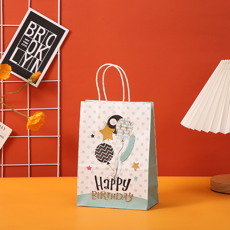 Birthday Simple Style Letter Paper Daily Gift Bags display picture 11