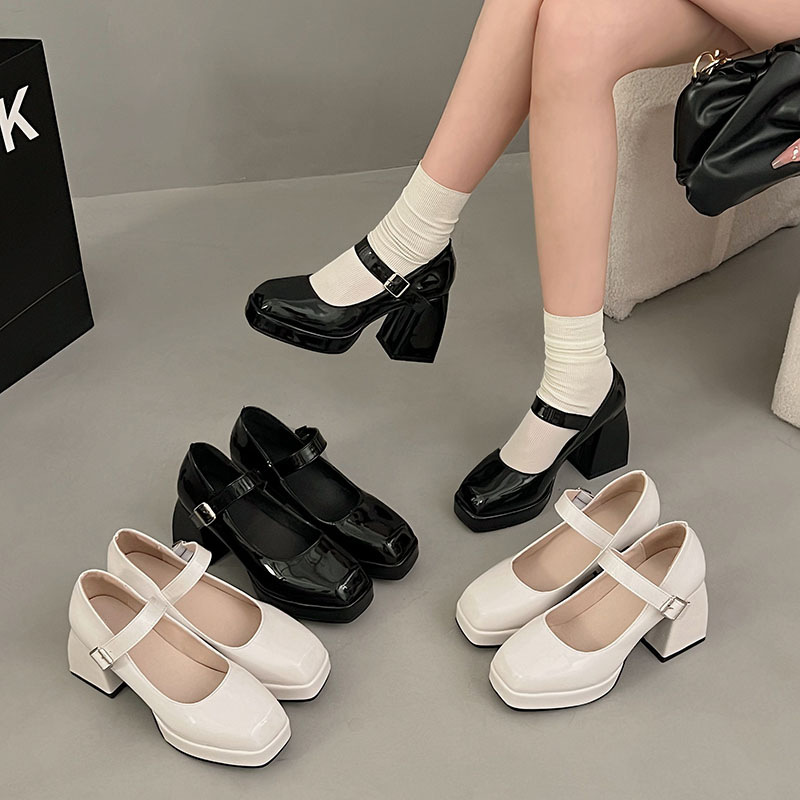 American Mary Jane Design With A Niche French Style, Ultra-high Heels For Petite Individuals, 2025 Summer New Model,_vogvips.com