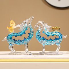 すぐに金持ちになり、すぐに侯爵になる、透明な装飾品、高級ホームリビングルーム、玄関テレビキャビネット、ワインキャビネット、オフィス装飾