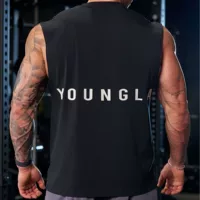 Muscle Fitness Brothers, новый летний жилет для фитнеса, мужской уличный бег, повседневная спортивная майка без рукавов