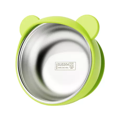 Green Bear Anti-Spilling Bowl 304 Liner