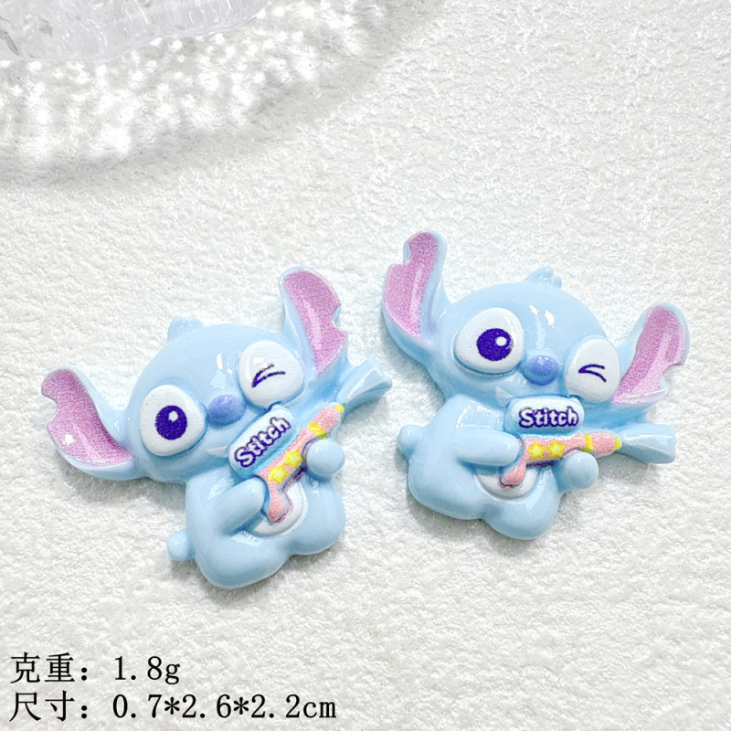 小号卡通仔仔制作奶油胶diy手机贴片冰箱贴发夹头绳吊坠树脂配件|undefined