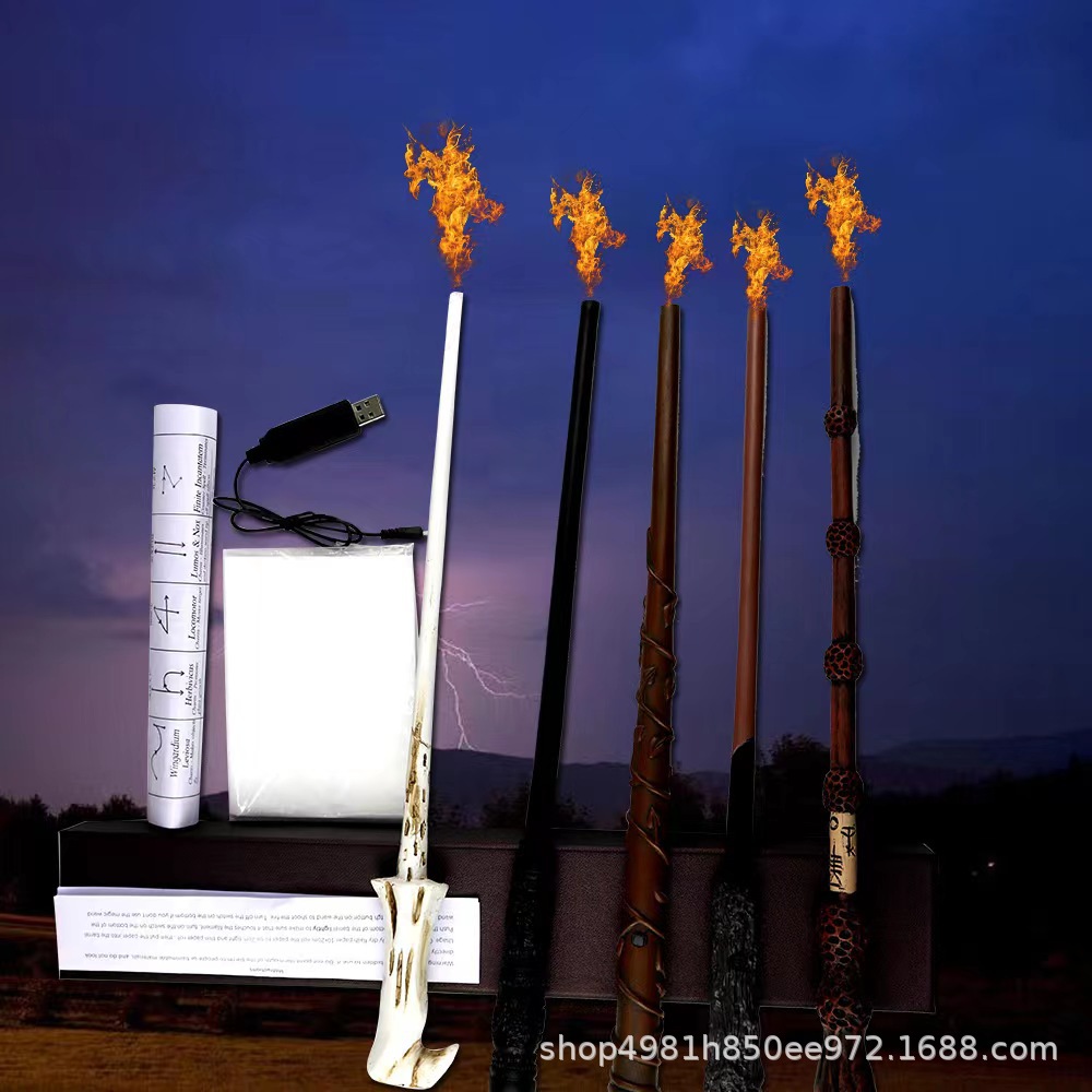 跨境爆款喷火魔杖