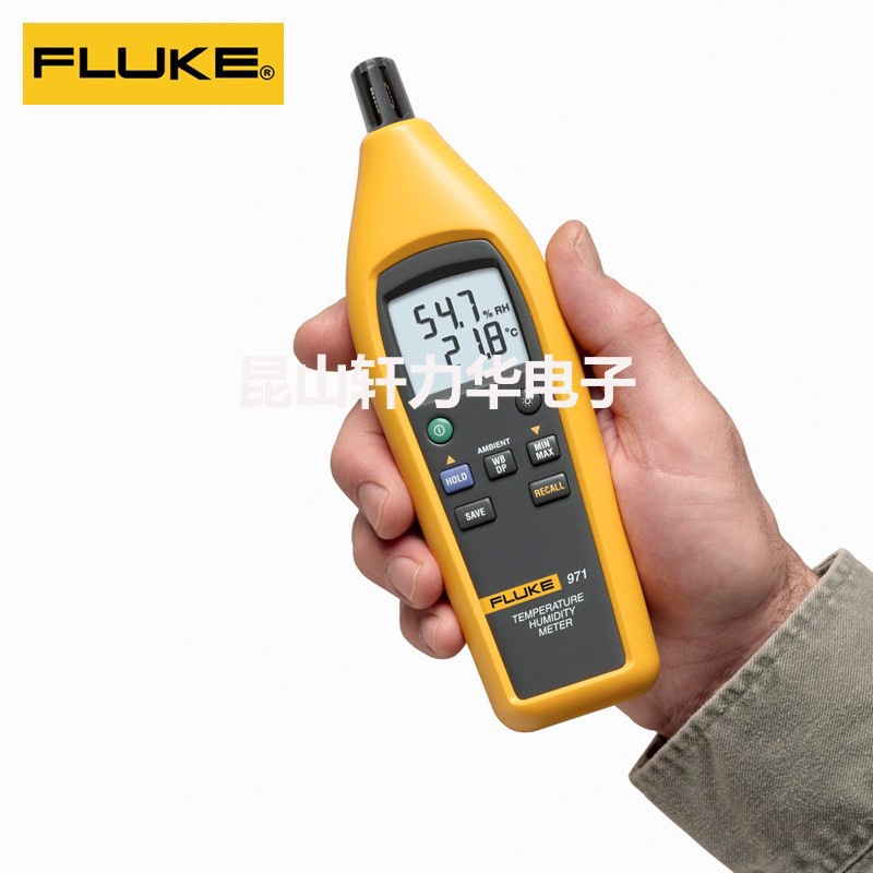 Fluke Fluke F971 Temperature and Humidity Measuring Instrument F971 Temperature and Humidity Meter Fluke 971 Temperature and Humidity Meter