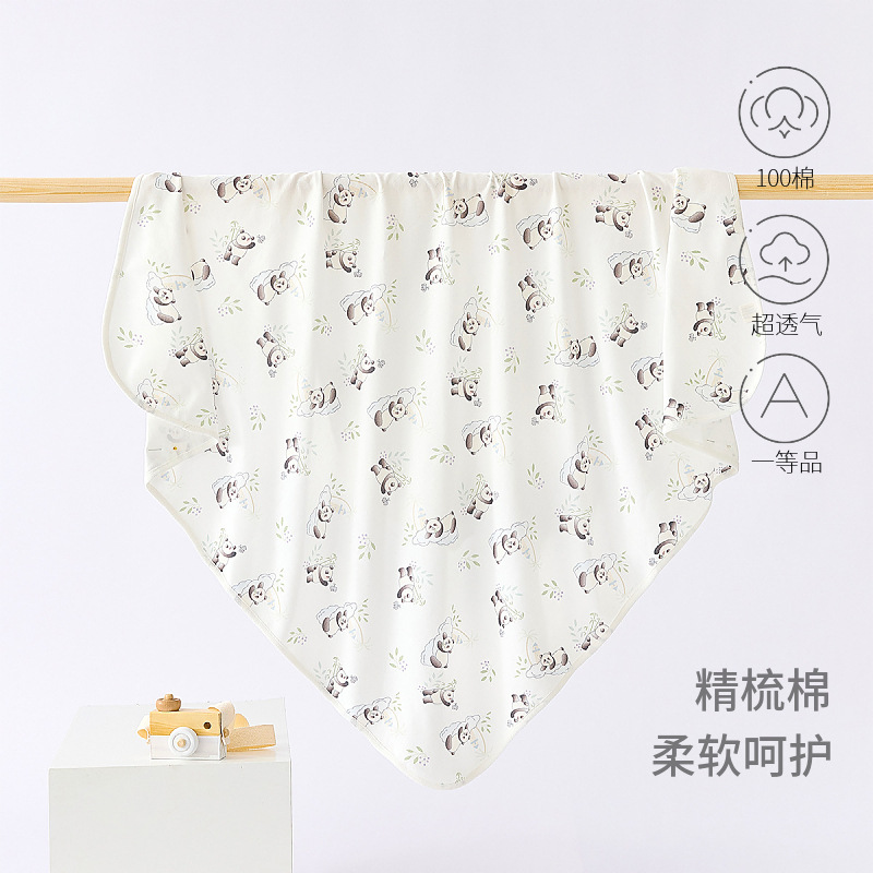 Newborn Swaddling Baby Thin Quilt Newborn Spring & Fall Quilt Pure Cotton Quilt Swaddling Delivery Room Baby Supplies