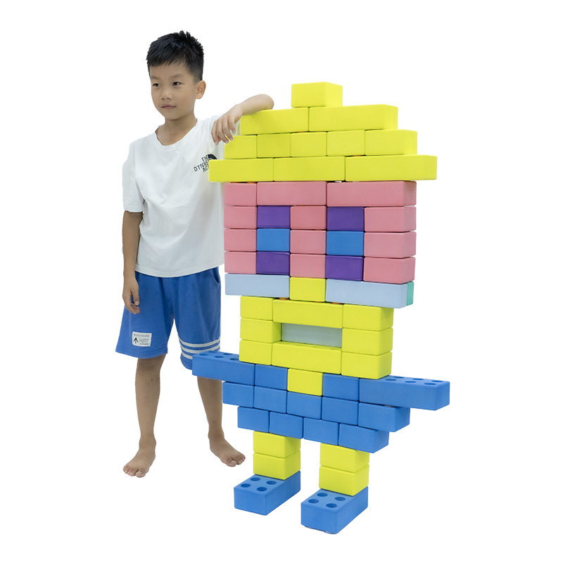 Large Square Brick EVA Large Particle Foam Building Block Toy Park Indoor Children Large Square Building Block Playground Large Square Brick EVA Large Particle Foam Building Block Toy Park Indoor Children Large Square Building Block Playground