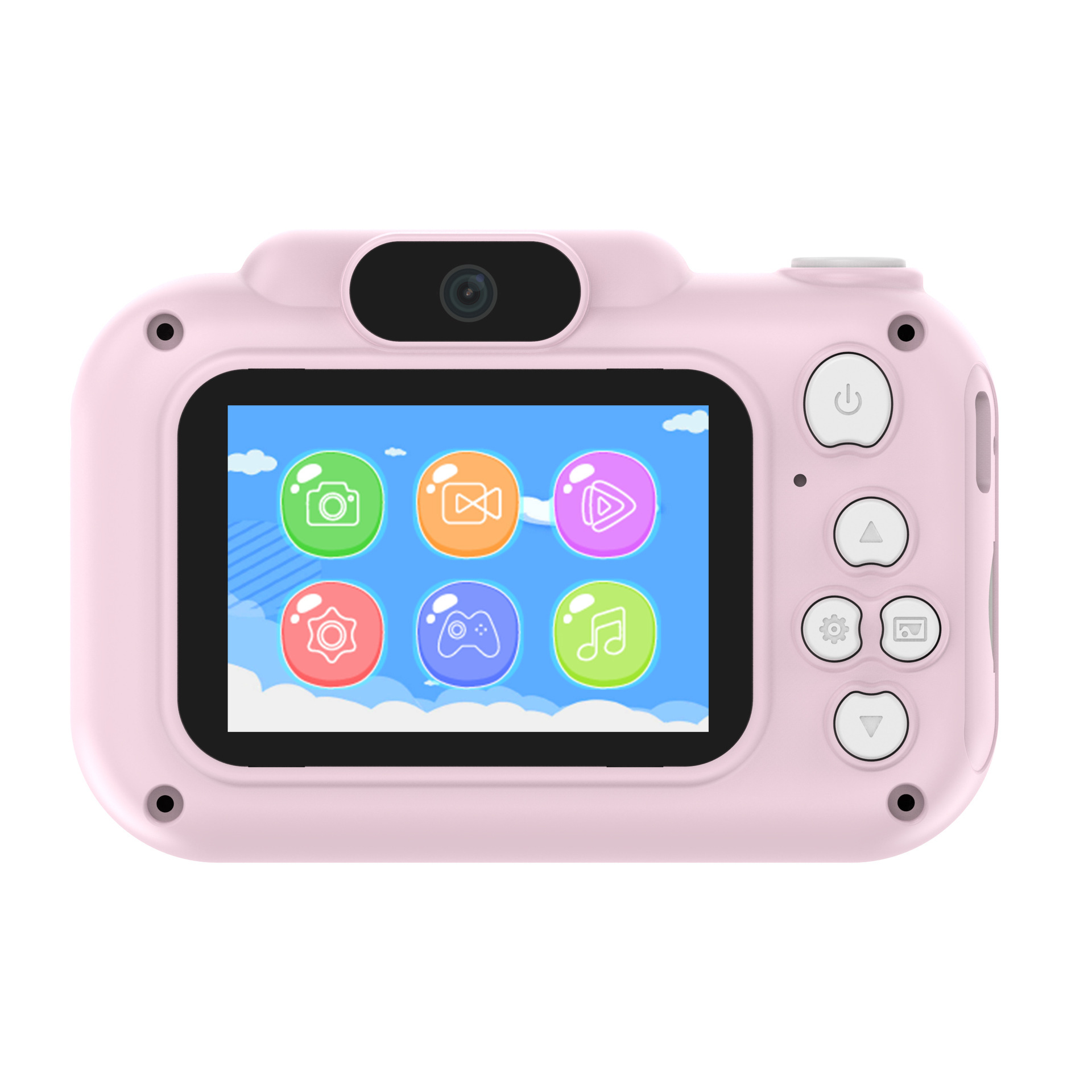 Nuevos juguetes de cámara para niños transfronterizos mini cámara réflex 3 - 6 años pequeños regalos de pantalla HD doble cámara