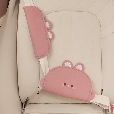 Seat belt shoulder pad, Car child safety belt - little-rabbit-shoulder-pads-adjuster