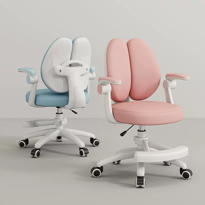 儿童学习椅家用学生座椅调节升降书桌写字椅子矫正坐姿专用靠背椅