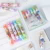 Double-sided fluorescence cartoon plastic set, high quality watercolour, crayons