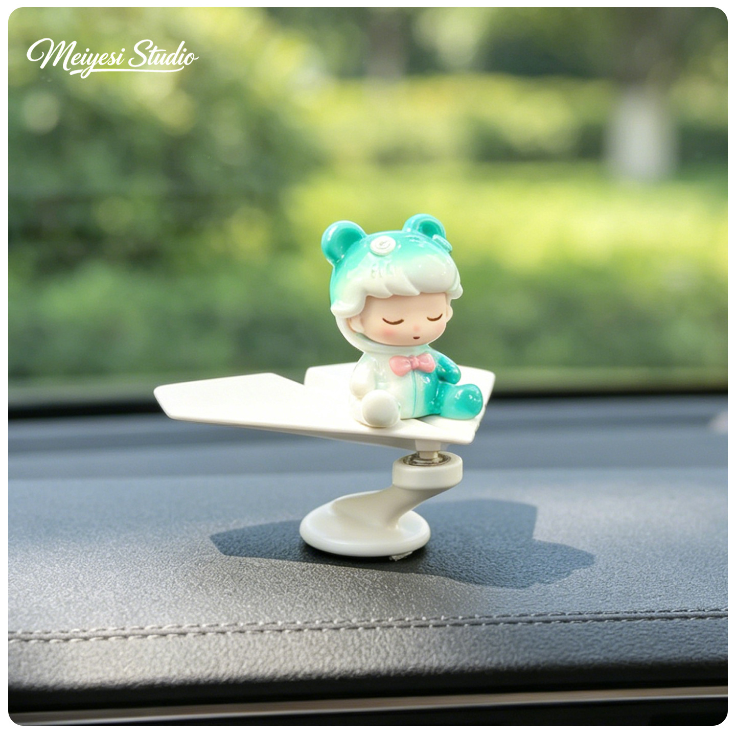 Crayón nuevo avión giratorio 2026 nuevo automóvil adorable joyería de dibujos animados decoración de curación descompresión