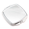 Square simple folding handheld mirror, handmade, wholesale