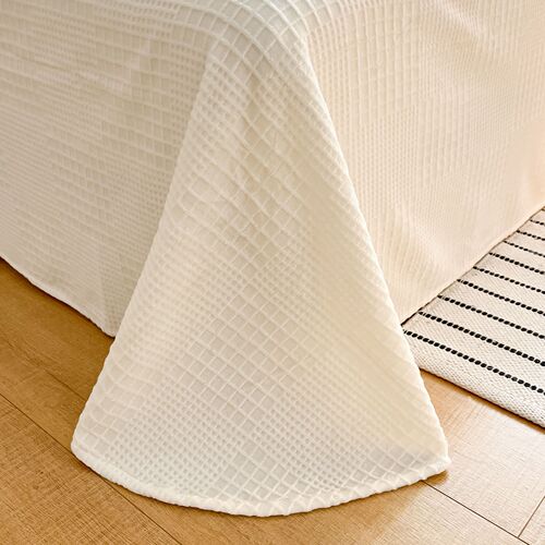 Winter thickened waffle milk velvet four-piece bedding series quilt cover, fitted sheet, pillowcase, bedding wholesale