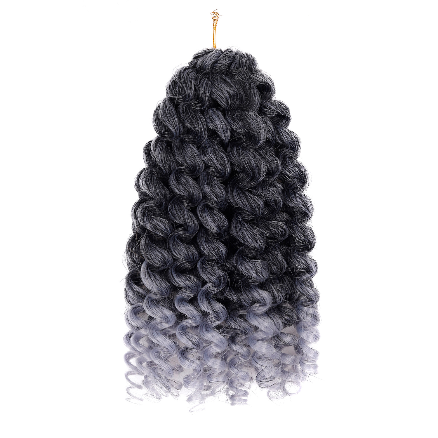 Extensiones de Cabello Crochet para Trenzas 20 Tiras de 8 Pulgadas Seda Sintética
