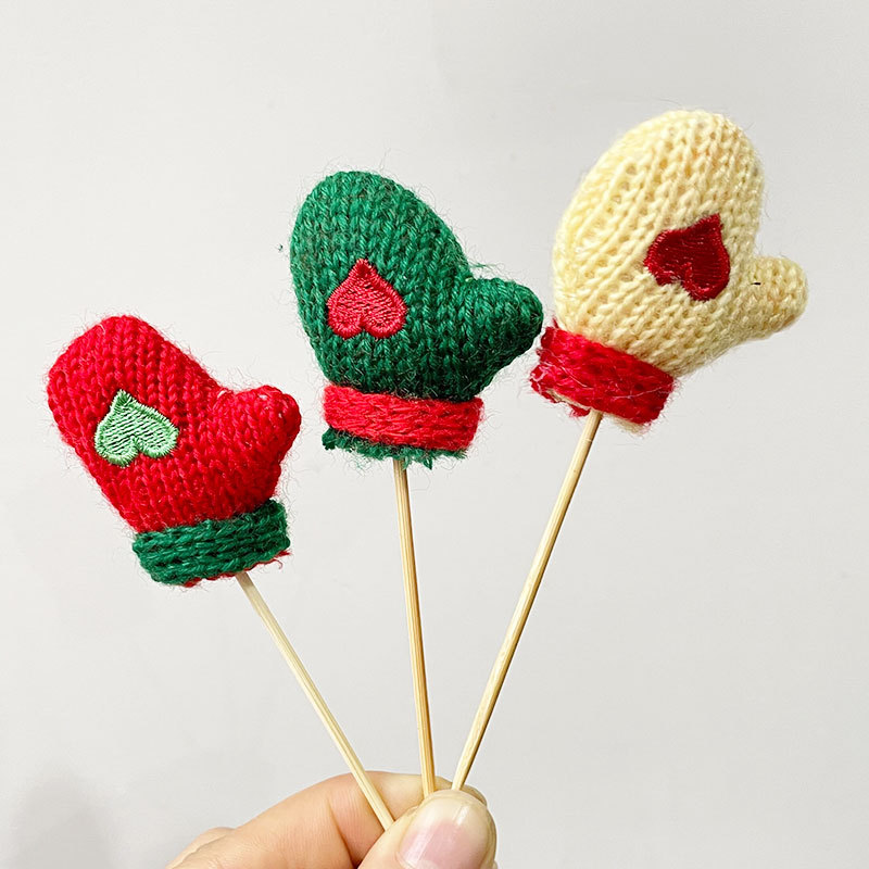 크리스마스 장갑 3 (사이즈: 4*4.5cm) 입체