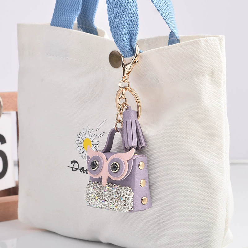 Creative cute doll, backpack accessory, keychain, decorations, owl