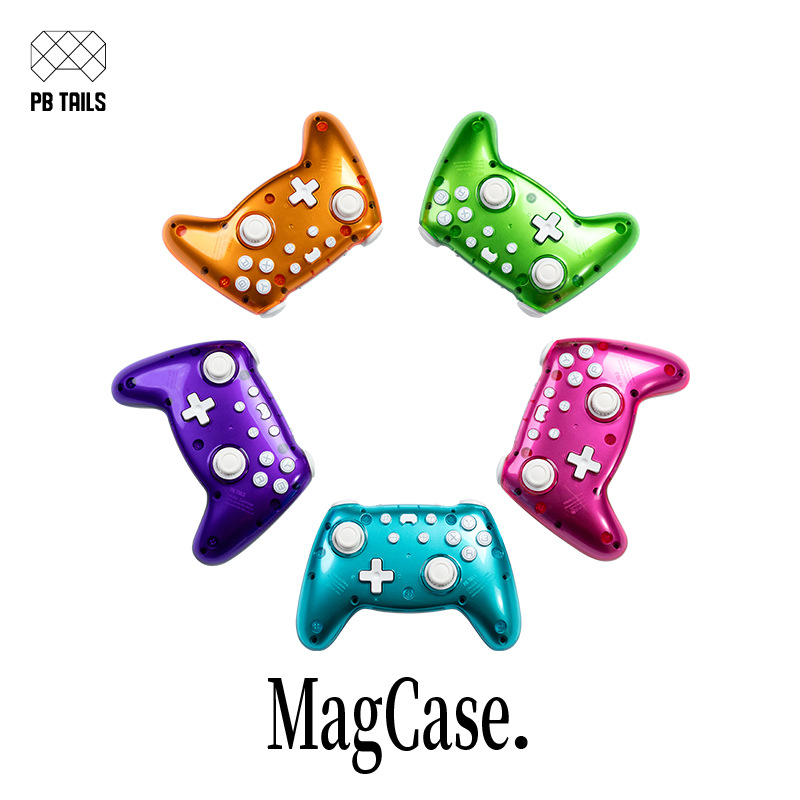 PB Icebreaker CRUSH Wireless Gamepad Magnetic Shell Computer NS Dual Hall Bluetooth RGB Light Shell