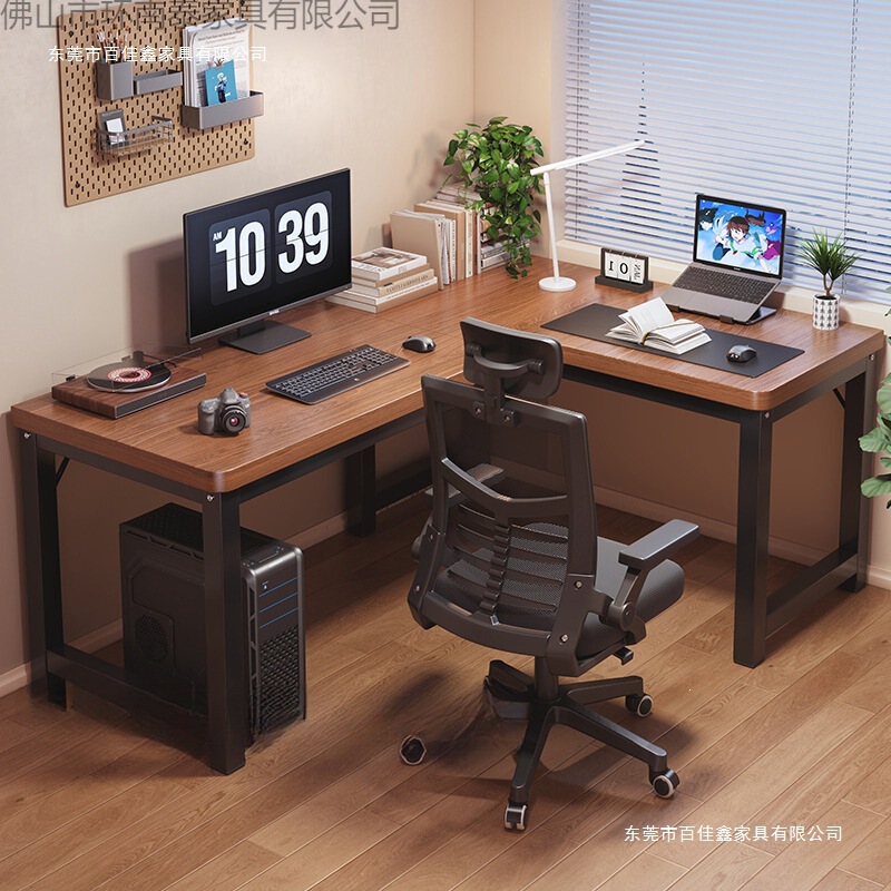 Computer Desk, Desktop Corner Table, Home L-Shaped Desk, Student Writing Desk, Bedroom Corner Office Desk, Simple Table